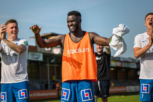 IFK Norrköpings Maic Sema jublar
