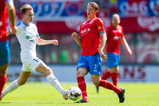 Akropolis Marcus Burman och Helsingborgs Viktor Lundberg