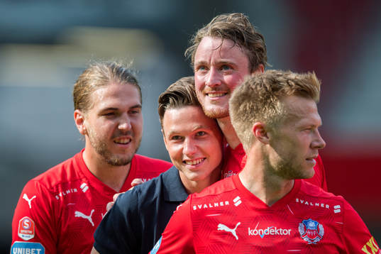 Helsingborgs Max Svensson kramar om Rasmus Jönsson