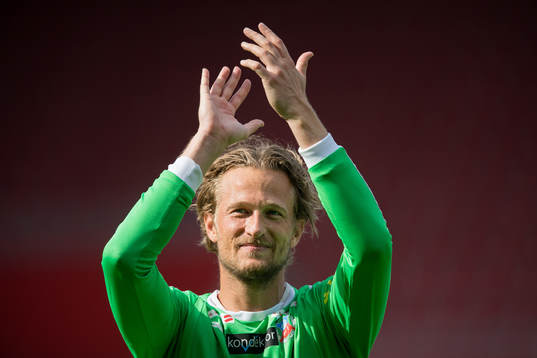 Helsingborgs målvakt Anders Lindegaard