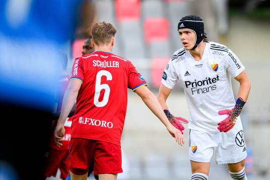 Djurgården målvakt Jacob Widell Zetterström