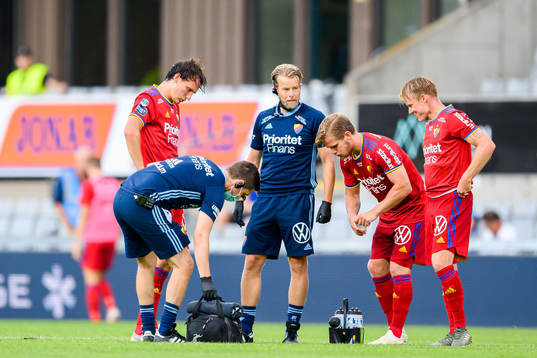 Djurgårdens Hjalmar Ekdal får vård