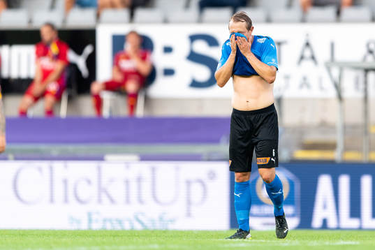 Halmstads Joel Allansson deppar