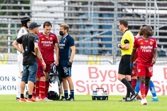 Djurgårdens Hjalmar Ekdal får vård