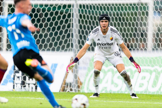 Djurgårdens målvakt Jacob Widell Zetterström