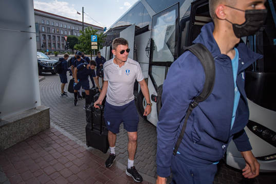 Jon Dahl Tomasson, head coach of Malmö FF arrives at the