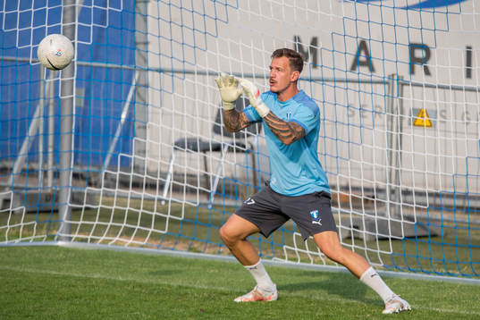 Goalkeeper Johan Dahlin