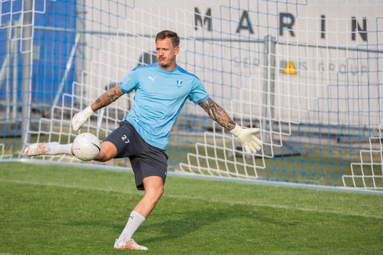 Goalkeeper Johan Dahlin