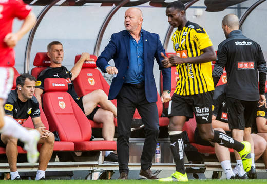 Häckens tränare Per-Mathias Högmo