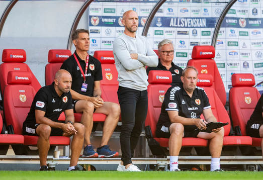 Kalmars tränare Henrik Rydström