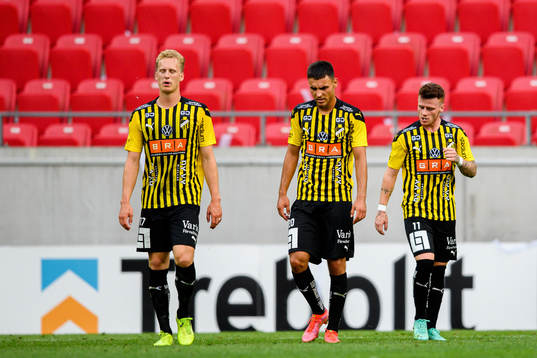 Häckens spelare deppar