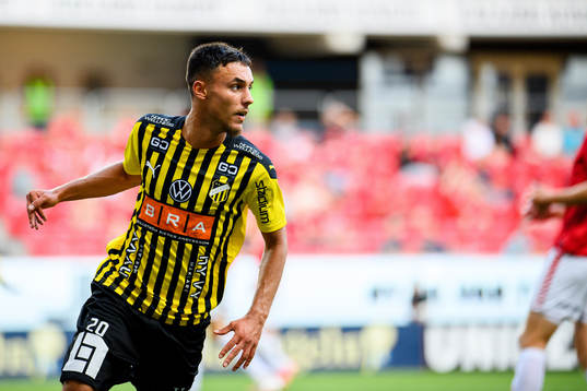 Häckens Ali Youssef jublar