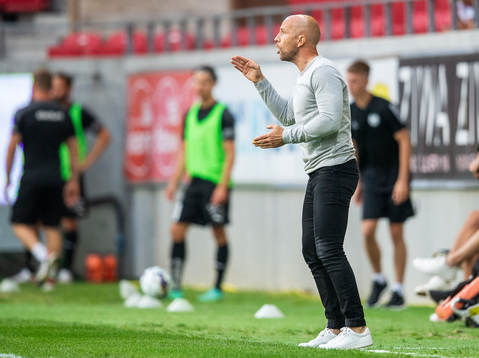 Kalmars tränare Henrik Rydström