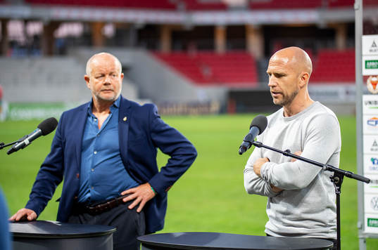 Kalmars tränare Henrik Rydström