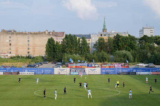 General view of Skonto Stadium