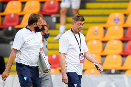 Remy Reijnierse, assistant coach and Jon Dahl Tomasson,