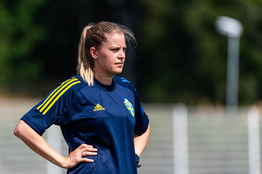 Förbundskapten Caroline Sjöblom