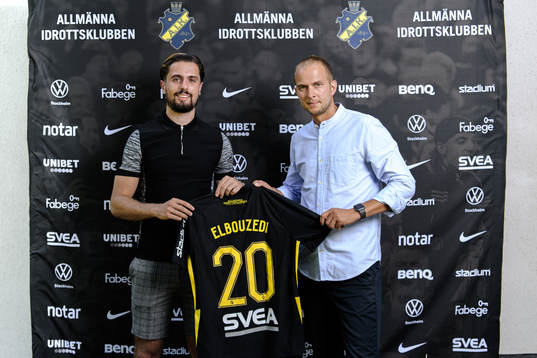 s nyförvärv Zachary Elbouzedi och sportchef Henrik