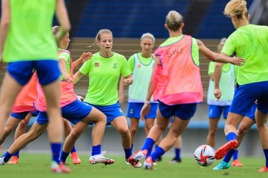 Anna Anvegård of the Swedish national women’s football