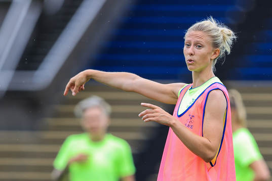 Rebecka Blomqvist of the Swedish national women’s