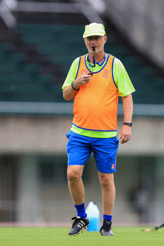 Peter Gerhardsson, head coach of the Swedish national
