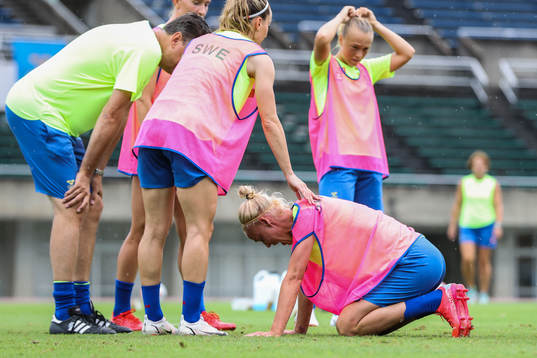 Caroline Seger of the Swedish national women’s football
