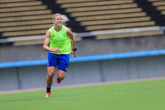 Hanna Glas of the Swedish national women’s football team