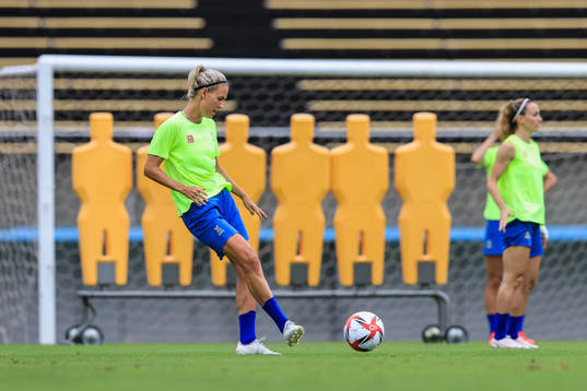 Emma Kullberg of the Swedish national women’s football