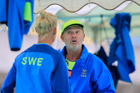 Peter Gerhardsson, head coach of the Swedish national