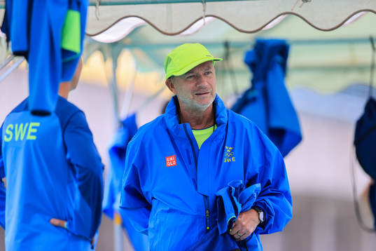 Peter Gerhardsson, head coach of the Swedish national