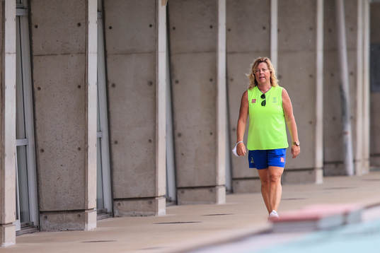 Marika Domanski Lyfors, team manager of the Swedish