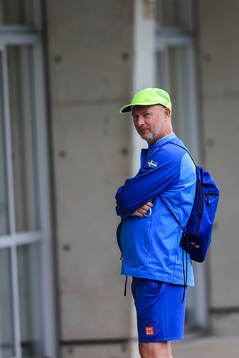 Peter Gerhardsson, head coach of the Swedish national
