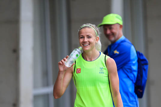 Hanna Glas of the Swedish national women’s football team