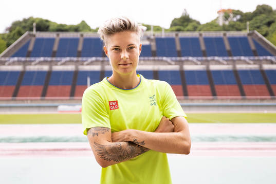 Lina Hurtig of the Swedish national women’s football team