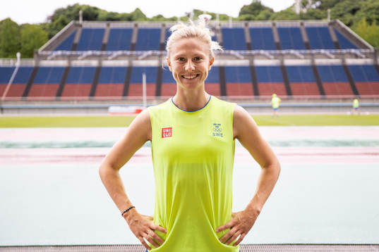 Rebecka Blomqvist of the Swedish national women’s