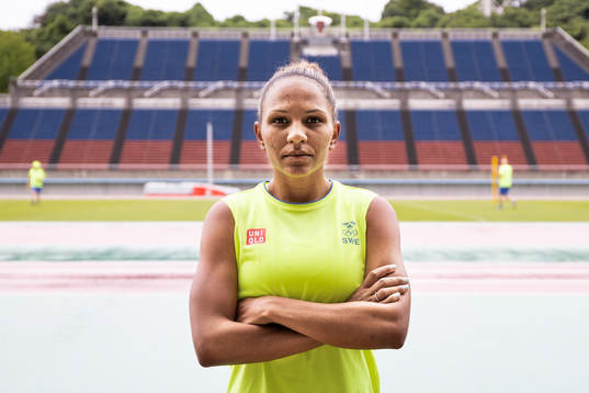 Madelen Janogy of the Swedish national women’s football