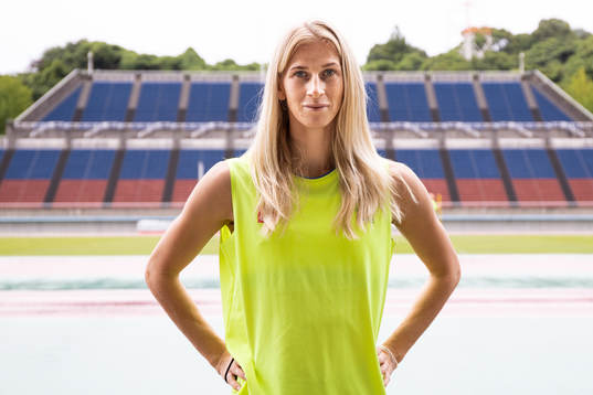 Sofia Jakobsson of the Swedish national women’s football