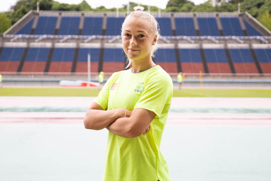 Hanna Bennison of the Swedish national women’s football