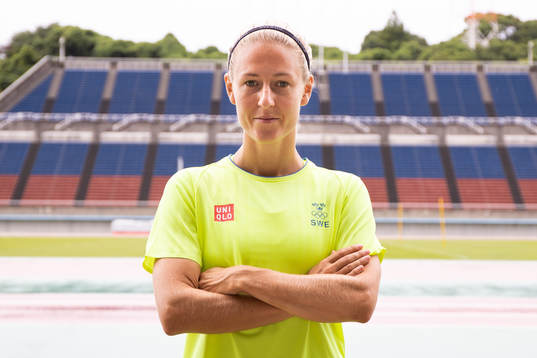 Emma Kullberg of the Swedish national women’s football