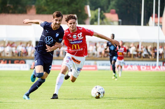 Malmö FFs Adi Nalic och Degerfors Tufve Östlund