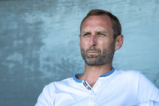 Malmö FFs tillträdande sportchef Andreas Georgson sitter