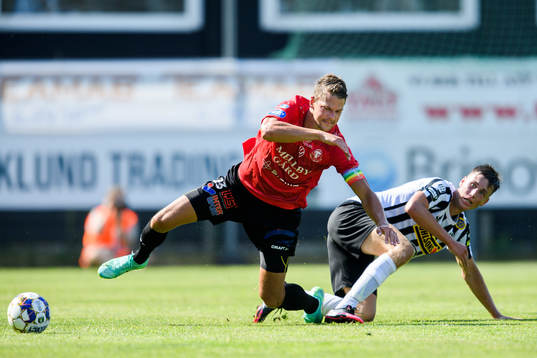 Landskronas Filip Olsson och Trelleborgs Jacob Christiansen