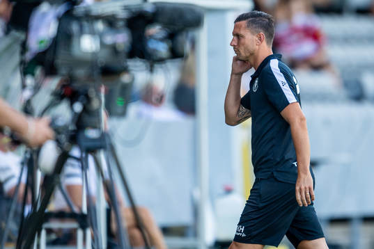 Trelleborgs tränare Kristian Haynes deppar