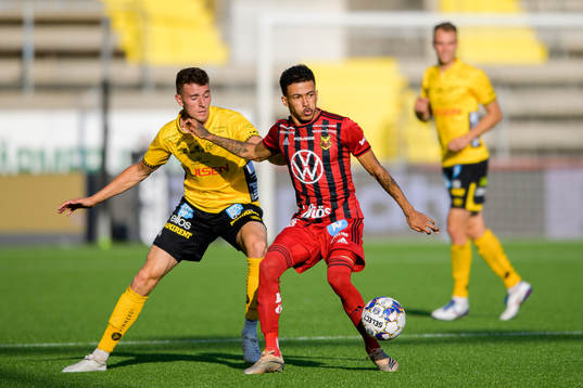 Elfsborgs Christopher McVey och Östersunds Jerell Sellars