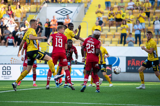 Elfsborgs Maudo Lamine Jarjué nickar 3-0