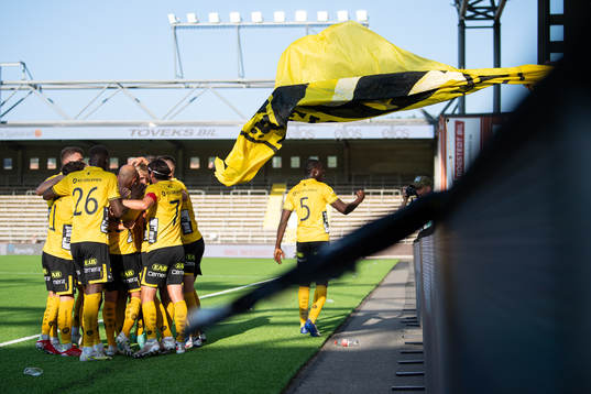 Elfsborgs spelare jublar