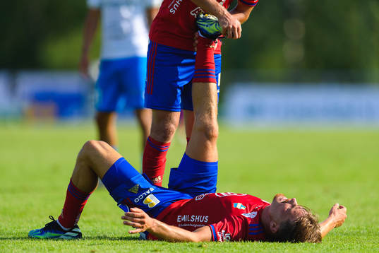 Östers Tatu Varmanen har kramp