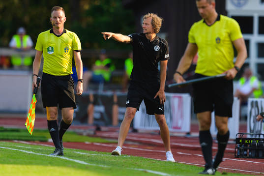 Värnamos tränare Robin Asterhed
