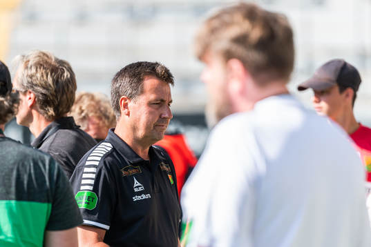 GAIS tränare Stefan Jacobsson deppar