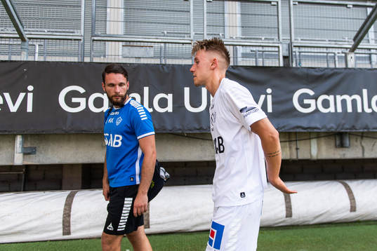 Brages Bjarni Mark Antonsson lämnar plan